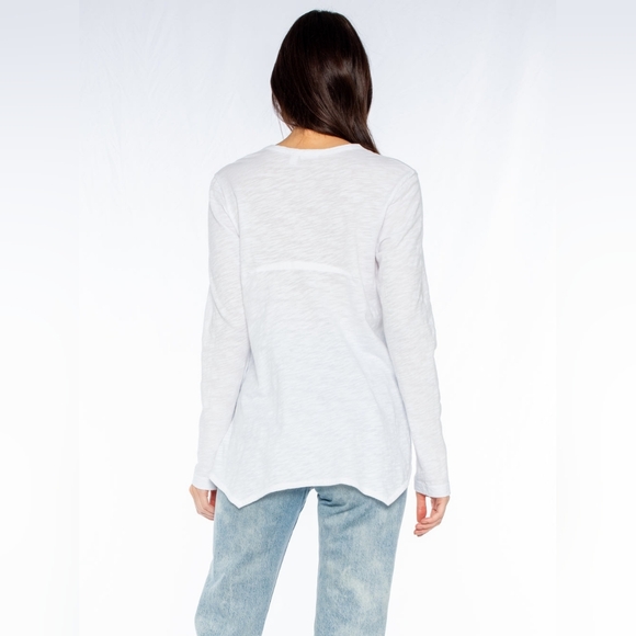 Wilt Long Sleeve Shrunken Boyfriend Top Size XS - Picture 2 of 9